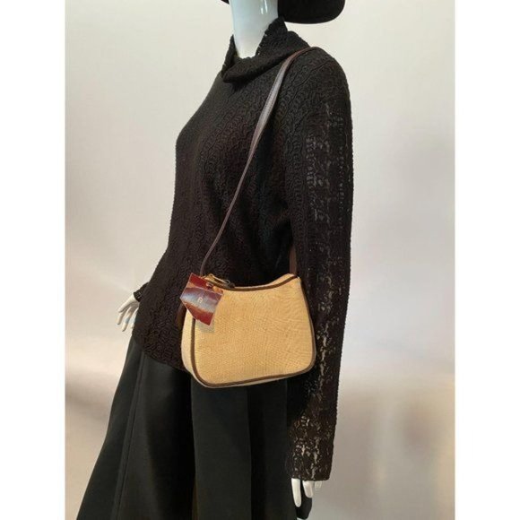 Etienne Aigner Linen MiniBag Style 2961 - Picture 6 of 11